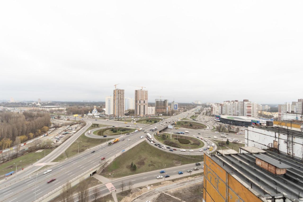 Красивая 1 комнатная квартира с балконом на Теремках 252 Киев Экстерьер фото